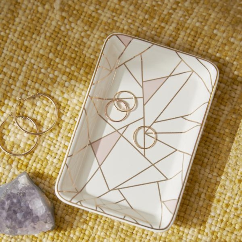 Summer&Rose ceramic dish / trinket tray BRAND NEW